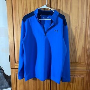 Under Armor blue pull over Jacket